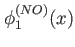 $ \phi_1^{(NO)}(x)$