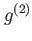 $ g^{(2)}$