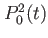 $ P_0^2(t)$