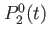 $ P_2^0(t)$